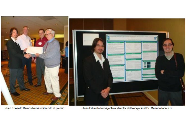 Premio a alumno del Instituto Sabato en «Army Corrosion Summit 2009» (EE.UU.)